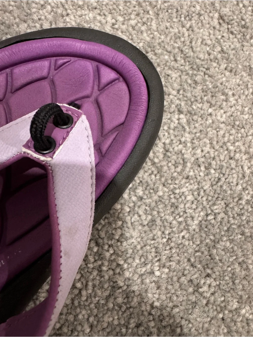 adidas Kids' Purple Foam Comfort Flip Flops